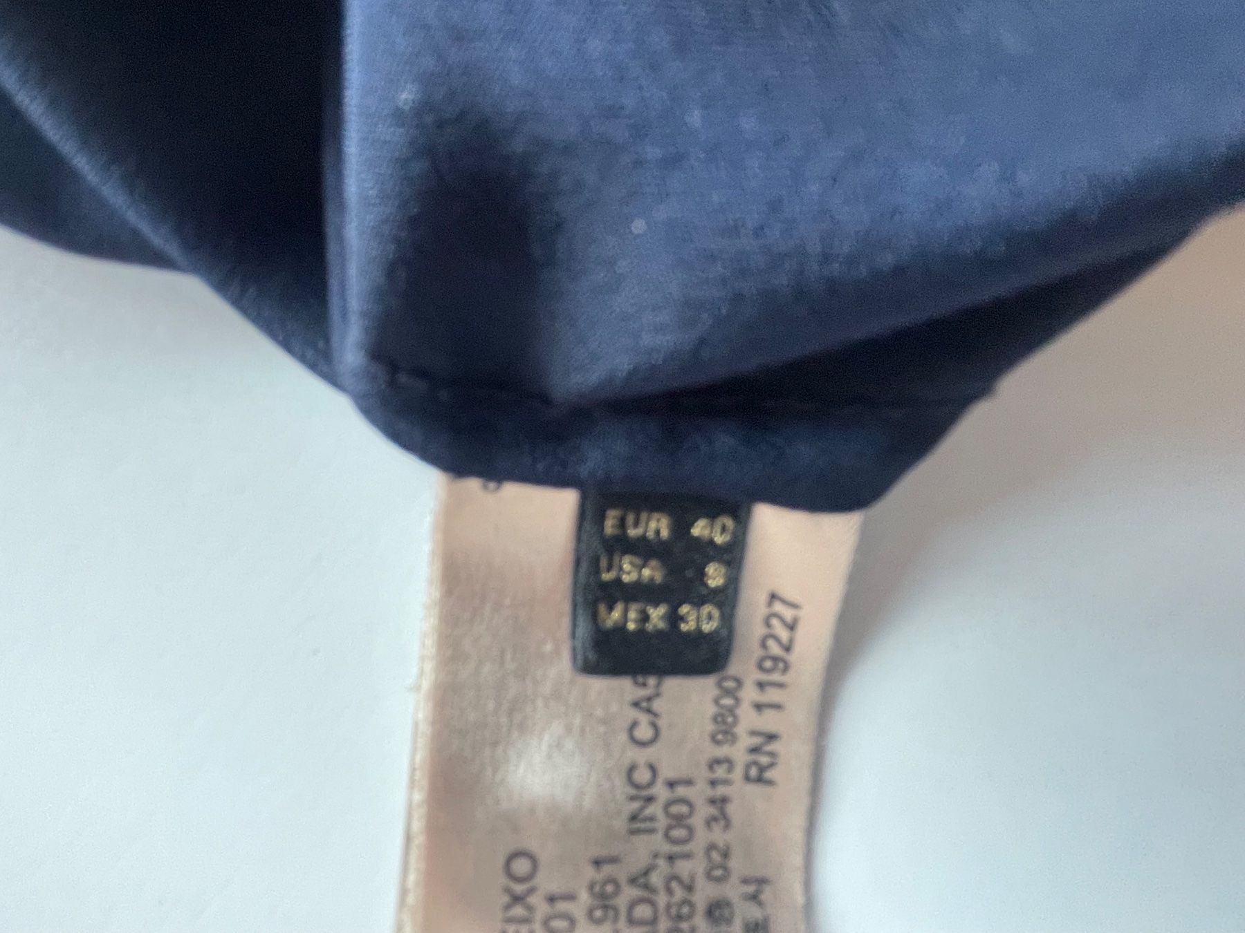 Massimo Dutti Vestiti: Spitzenkleid von Massimo Dutti blau Gr..40 – Usato da Gockhausen venduto da AnneT07 3
