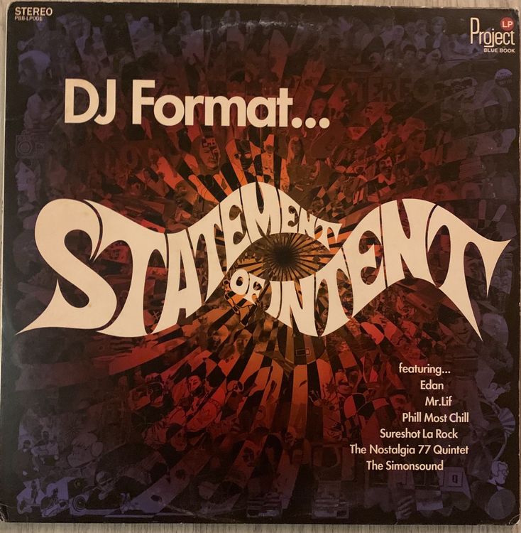 DJ FORMAT - Statement Of Intent D-Lp 2012 (Gebraucht) in Mühlethal für ...