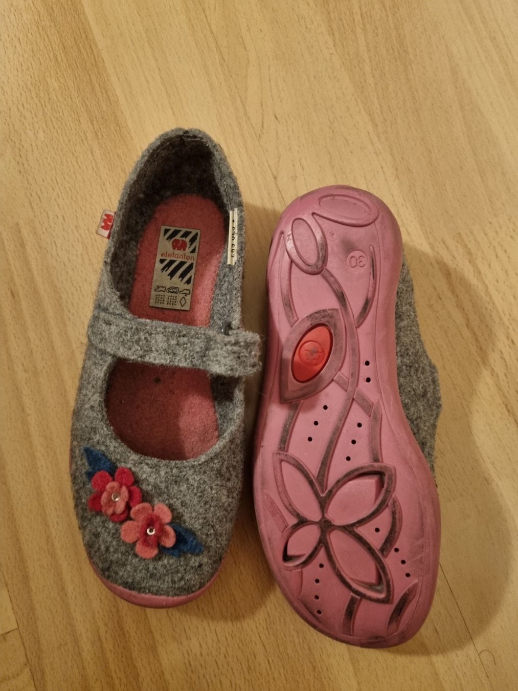 Elefanten Scarpe per ragazze: Chaussons enfant Elefanten, taille 30 – Usato da Riddes venduto da pierre-a-facettes 2