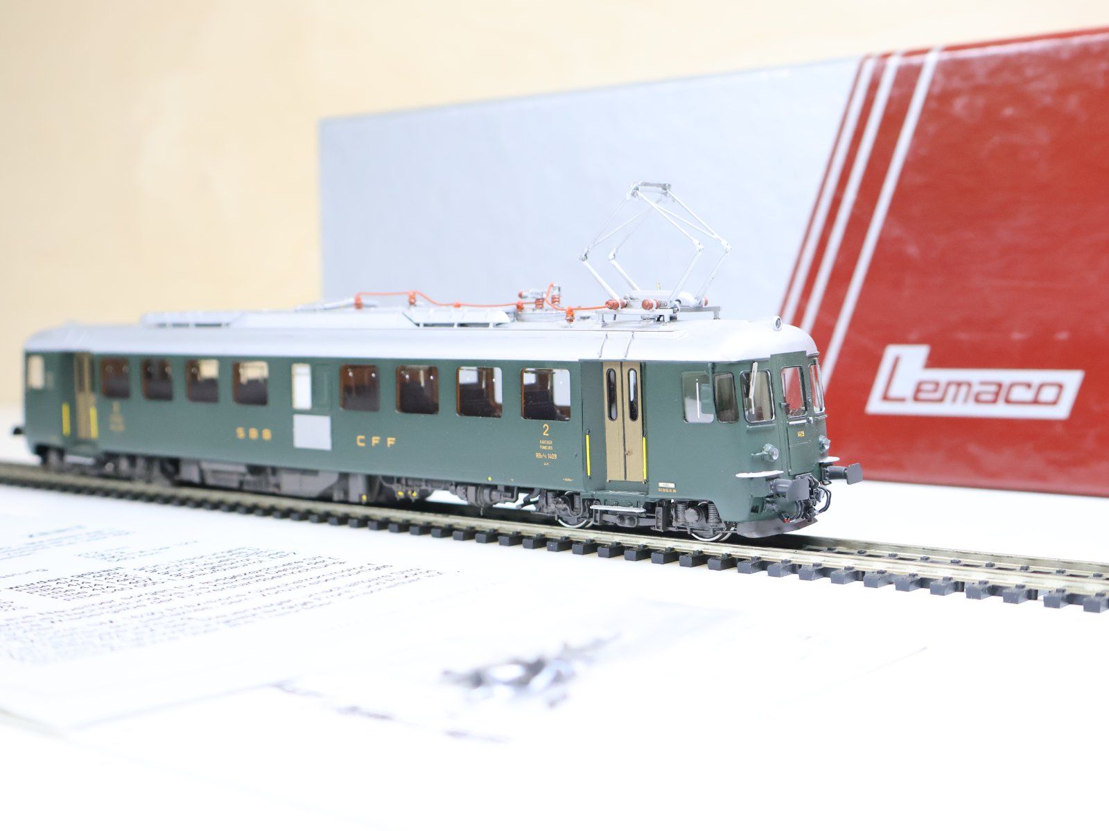 Lemaco SBB Triebwagen RBe 4/4 - Rarität - Limited 175 Stück