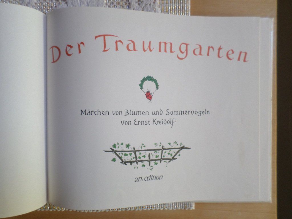 Bücher: Der Traumgarten von Ernst Kreidolf – Gebraucht aus Liestal von man_7bt6 1