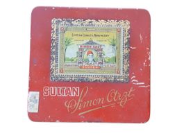 Zigarettendose Blechdose Sultan Simon Arzt