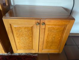Mid-Century Vintage Wurzelholz Kommode
