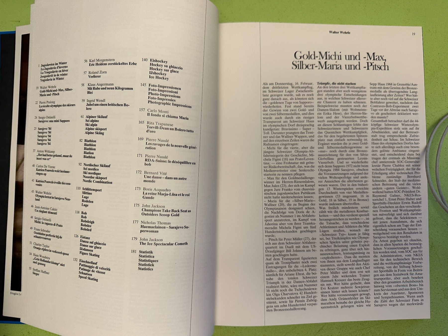 Libri: Sarajevo '84 – Usato da Zürich venduto da allp 2