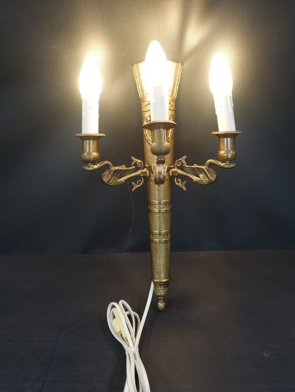 Lampade: Wandlampe, Messing, Stil Napoleon I – Usato da Basel venduto da bk_brockibasel 7