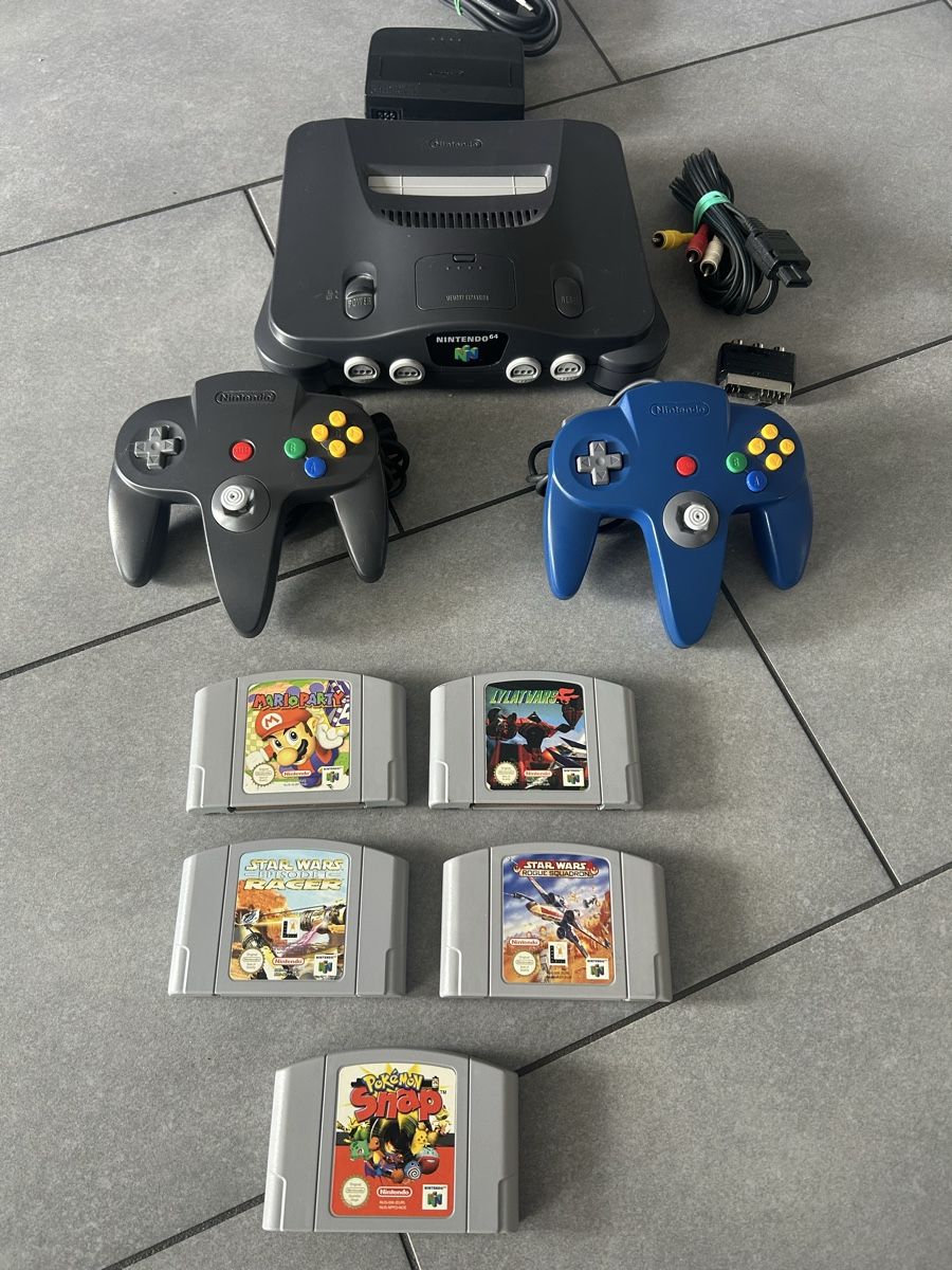 Nintendo Console: Nintendo 64 konsole mit 5 top spiele  – Usato da Oftringen venduto da Breza22 9