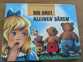 Aufklappbuch Die drei kleinen Bären schöner Zustand 