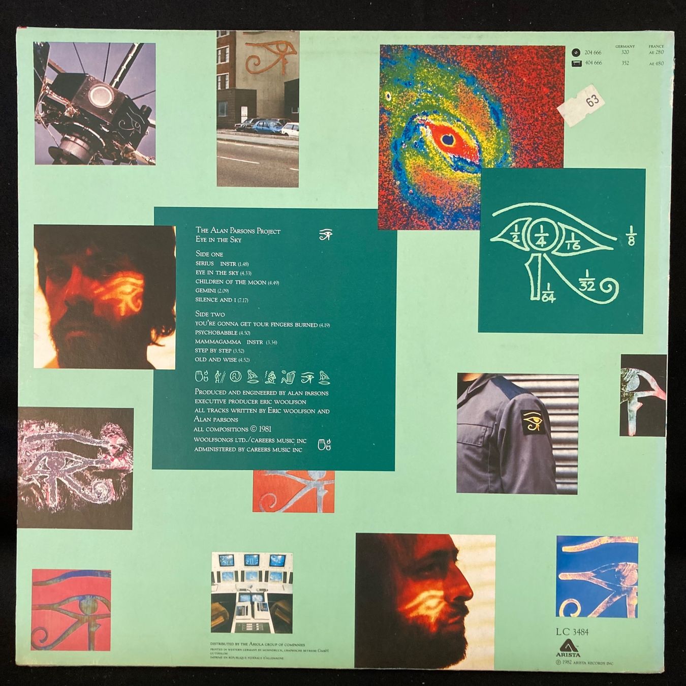 Dischi in vinile: The Alan Parsons Project / Eye In The Sky – Usato da St.Gallen venduto da Out-take 1