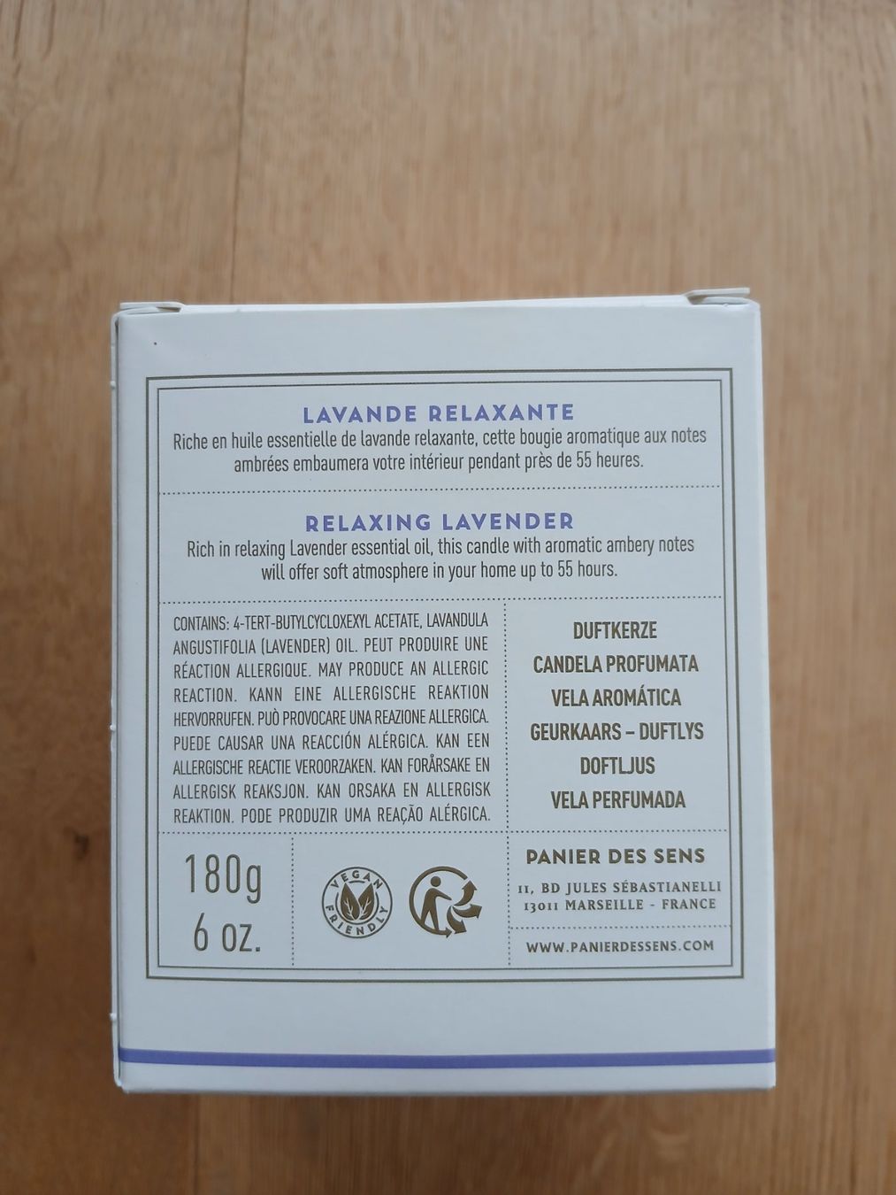 Candele: Bougie aromatique aux notes lavande – Nuovo e nell'imballaggio originale da Baar venduto da fla_v78d 2