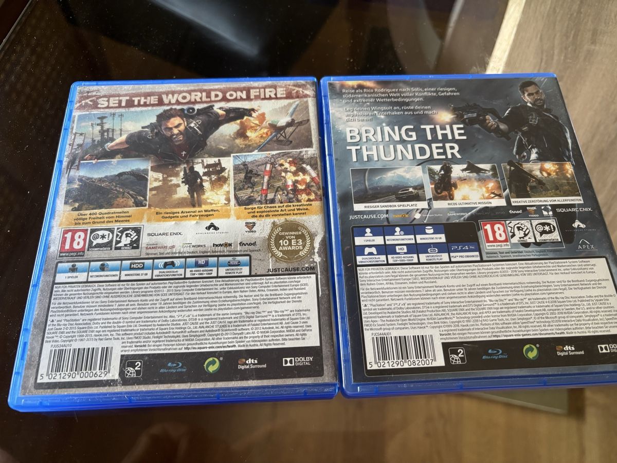 Sony Jeux: Just Cause 3&4 Bundle - PS4 – D'occasion à Lichtensteig par Foka11 1