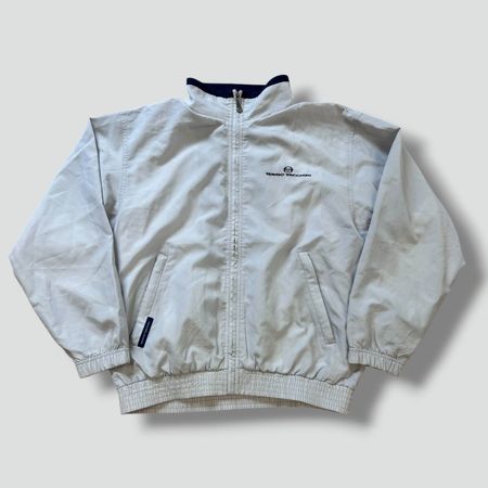 Sergio Tacchini vintage grey track jacket