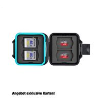 JJC Speicherkarten Safe MCR-ST8 für 4 SD Karten + 4 Micro SD