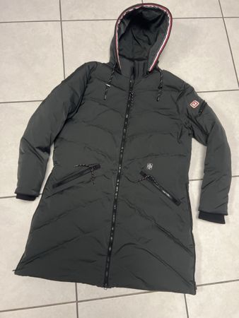 Timezone Damen Wintermantel Daunen schwarz XL