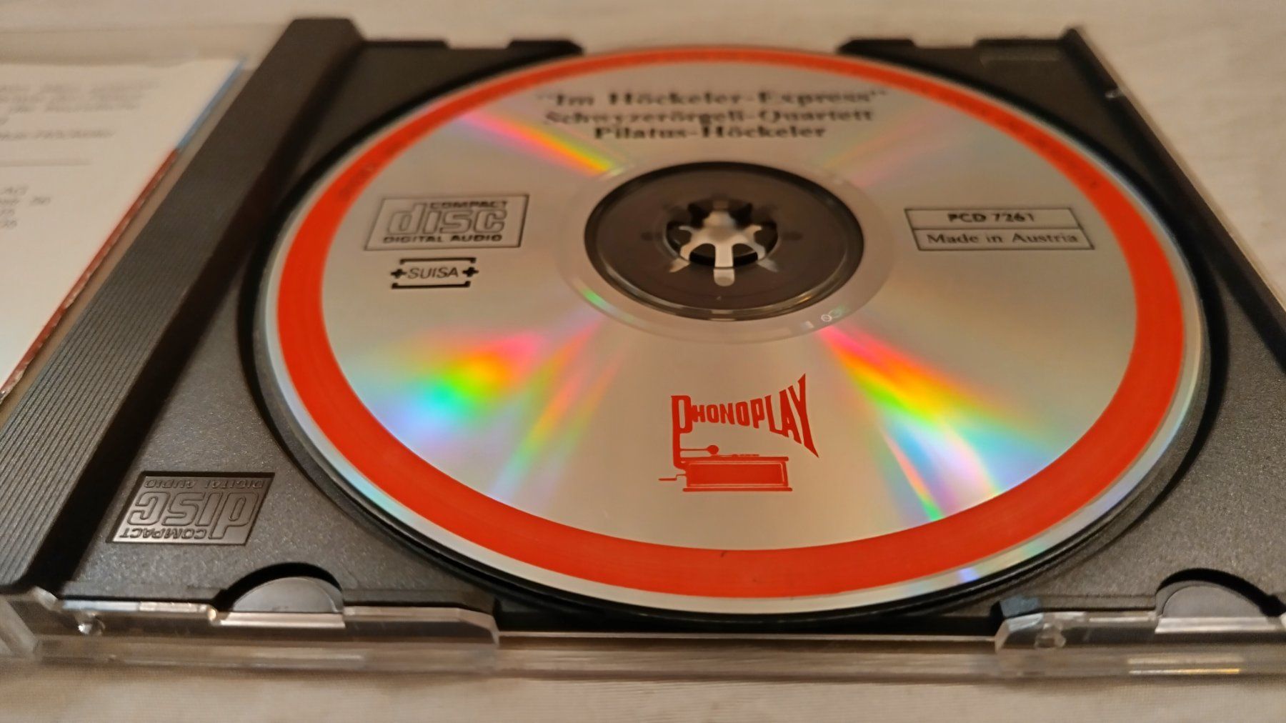 CD: Schwyzerörgeli Quartett Pilatus-Höckeler / Ländler CD – Usato da Bellach venduto da JingleJerry 1