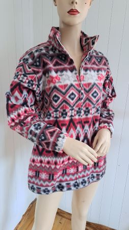 ALFRED DUNNER 90s Vintage Fleecejacke Fleece Jacke S 36 38