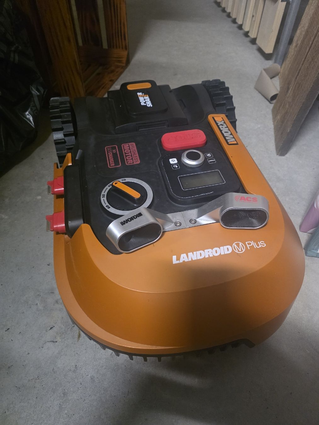 Worx Rasenmäher: Worx Landroid M500 Plus  – Neu (gemäss Beschreibung) aus Sax von Hannamuesli