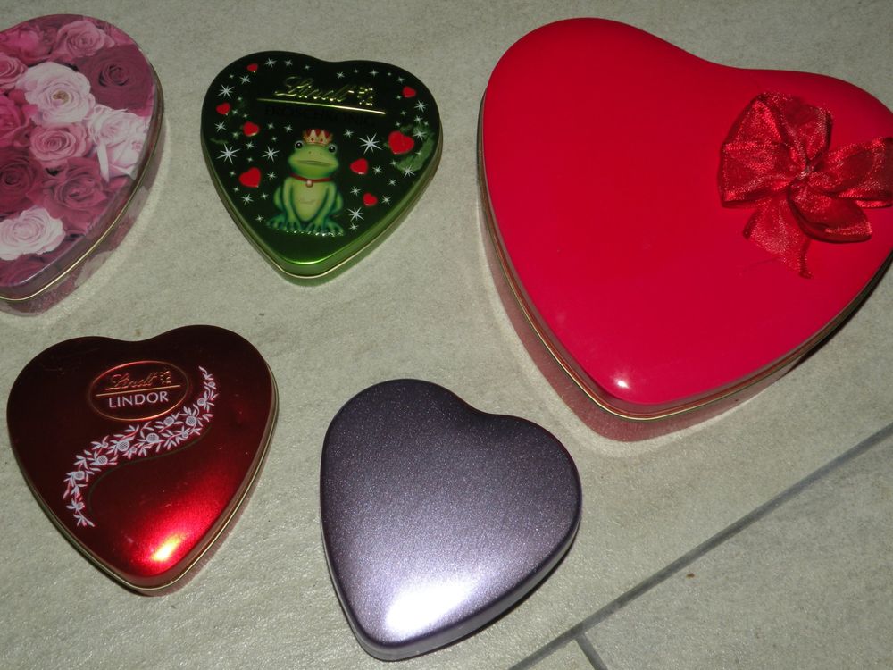 NoTrash2003 Herz Kerzen Set - Vanille Duft In Metalldose 2er Pack