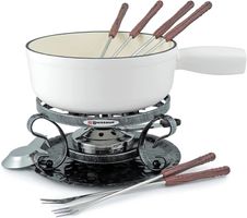 Swissmar Guss-Fondue Garnitur LUGANO ws