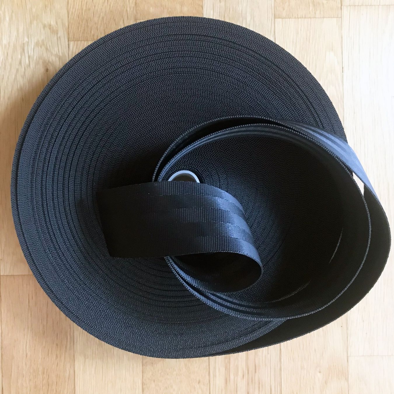 Dekobänder: Sicherheitsgurtband | Gurtband Polypropylene schwarz,  5 cm – Neu (gemäss Beschreibung) aus Zürich von pet_gcy9