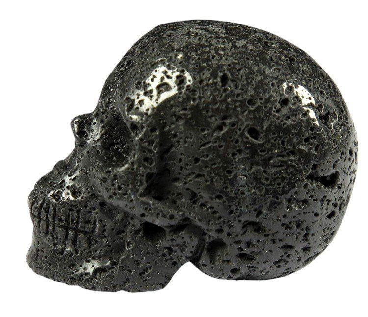 Minerali & Pietre curative: Lavastein Skull – Nuovo (secondo la descrizione) da Walenstadt venduto da vkt_qc8d 3