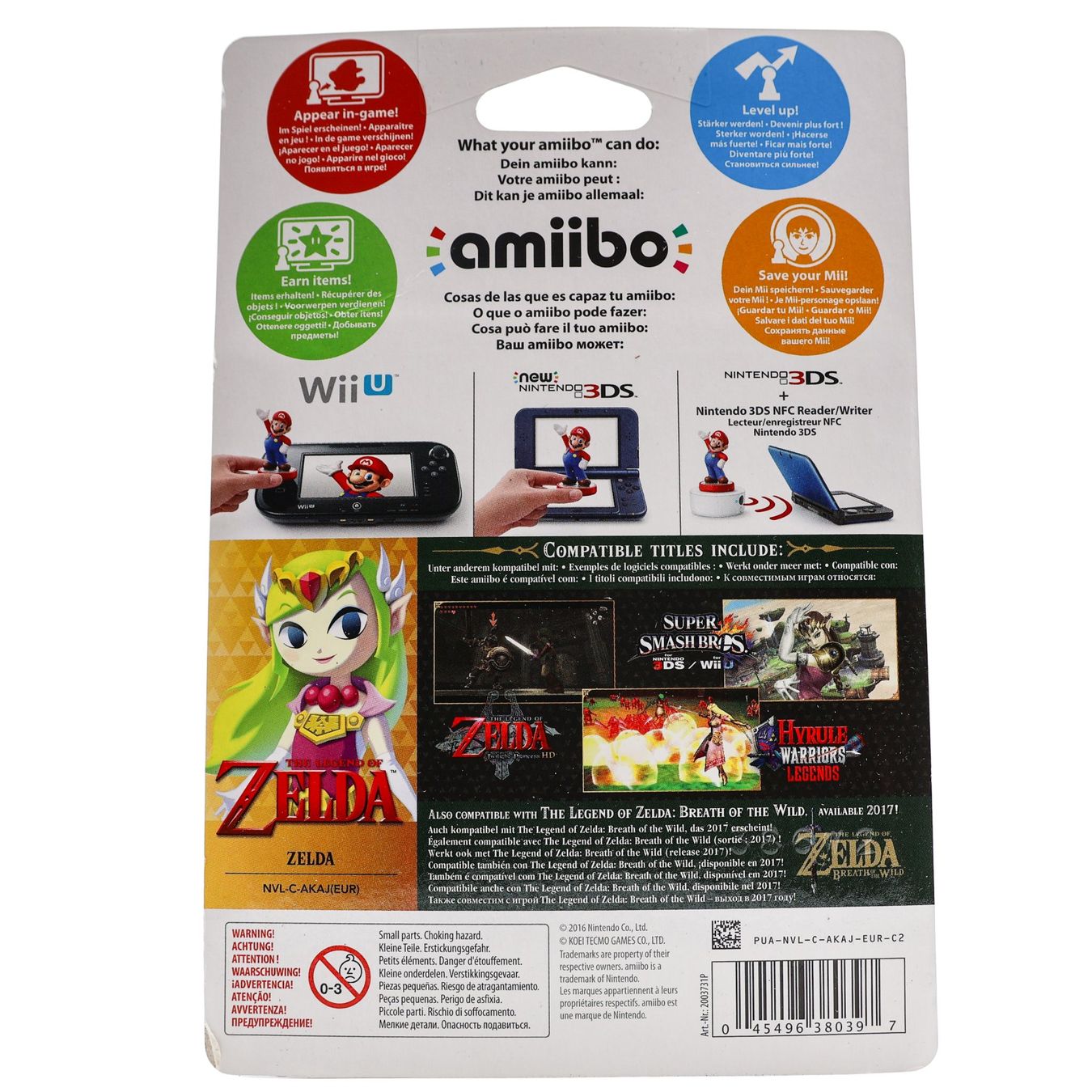 Statuette: Zelda - Toon Amiibo - NEW – Nuovo e nell'imballaggio originale da Paudex venduto da dindeboy 1