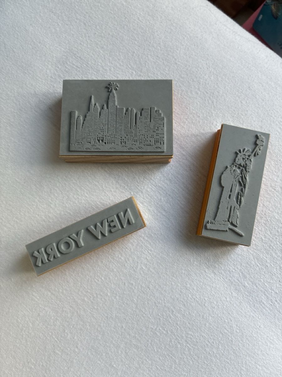 Timbri: Motivstempel New York in Blechdose – Usato da Mettmenstetten venduto da Tina_s 4