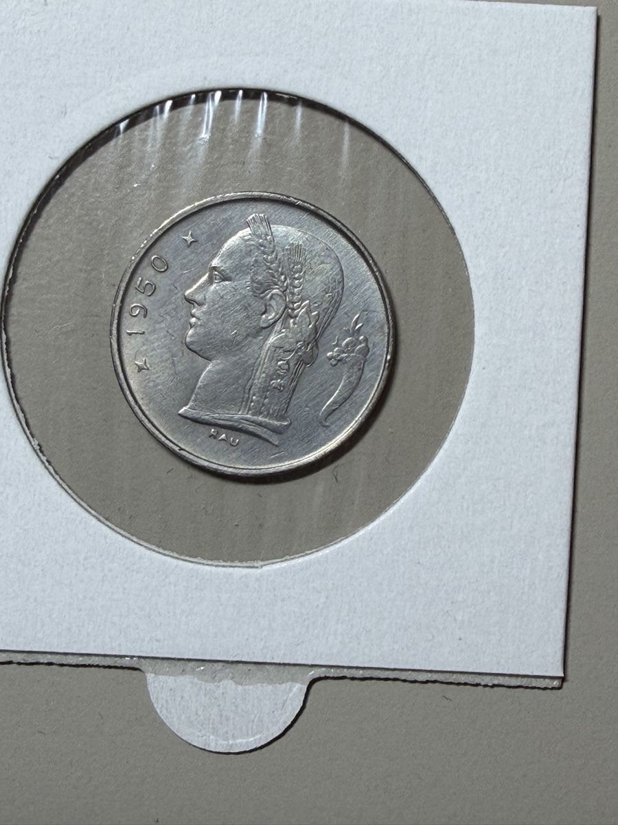 Tutti le monete: Belgique - 1 franc - 1950 – Usato da Payerne venduto da Mike1682 1