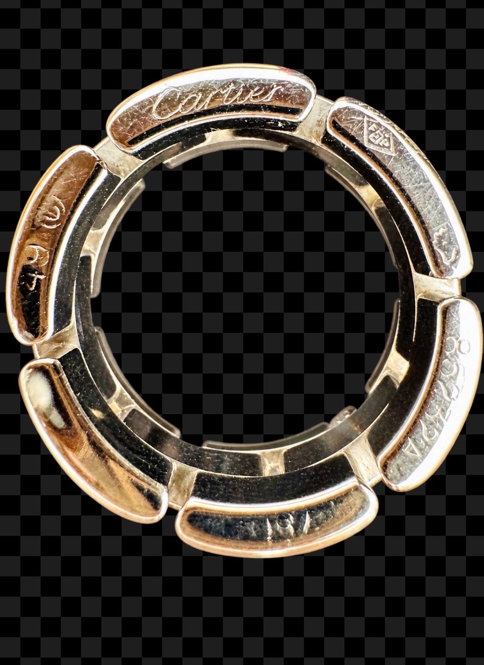 Cartier Anelli: Cartier Maillon Panthère Ring – 3-Row – Usato da Unterstammheim venduto da J_eime_Ca 4