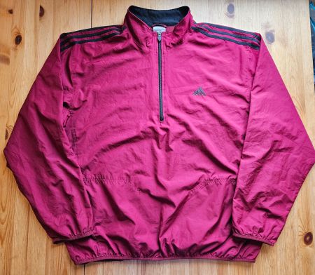 adidas Jacke 1/4 zip Gr. XXL Sport Jacke Pullover