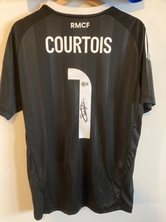Thibault Courtois Signed Jersey - Beckett
