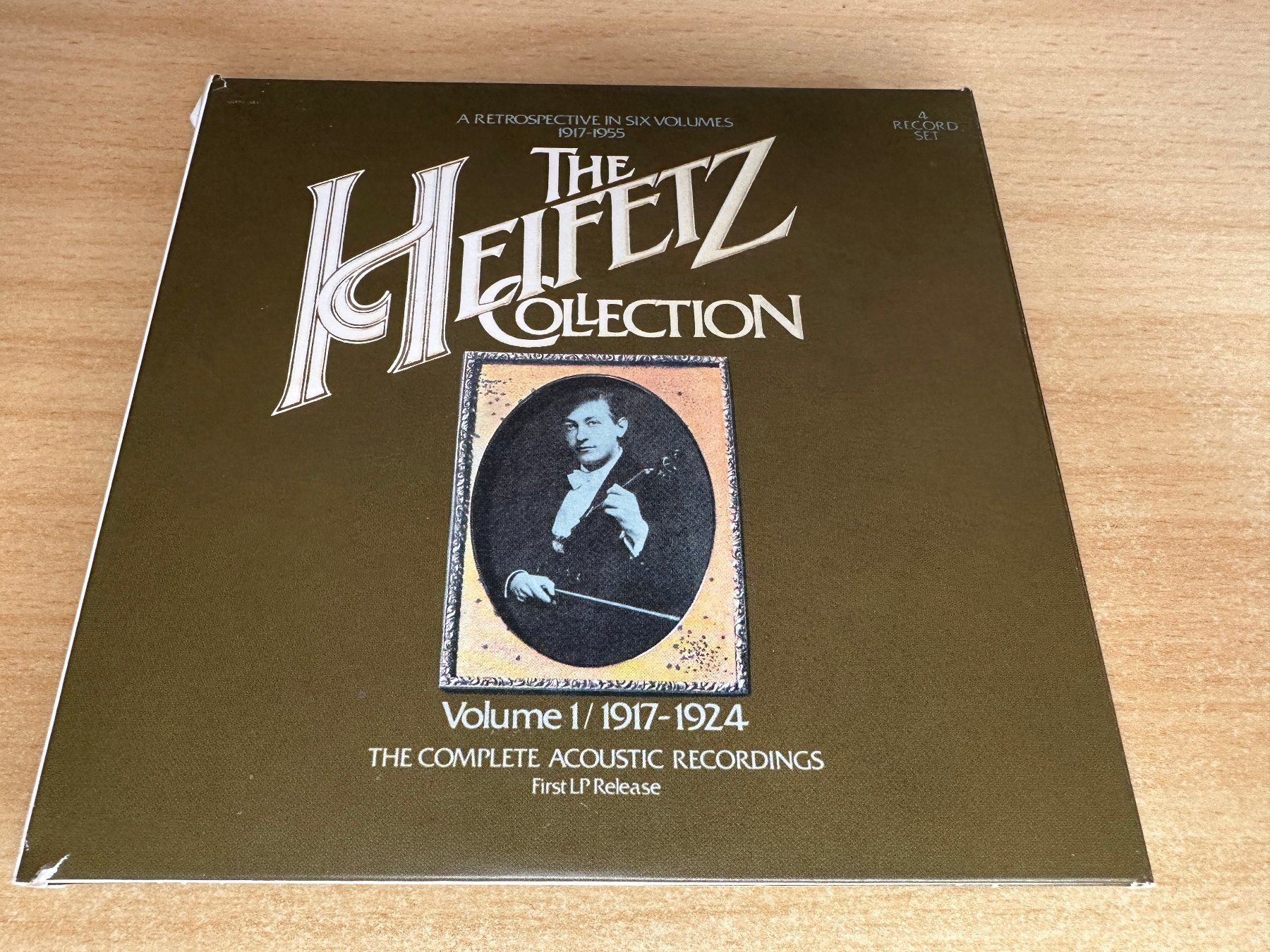 CD: The Heifetz Collection • Volume 1 / 1917-1924 - 4 CD – Usato da Rikon im Tösstal venduto da Alpenmutz