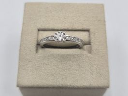 Ring Silber 925 Zirkonia Gr. 54