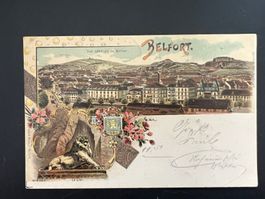 AK 1900 Belfort Litho    (G375)