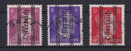 Österreich 1945: 3 Aufdruckwerte