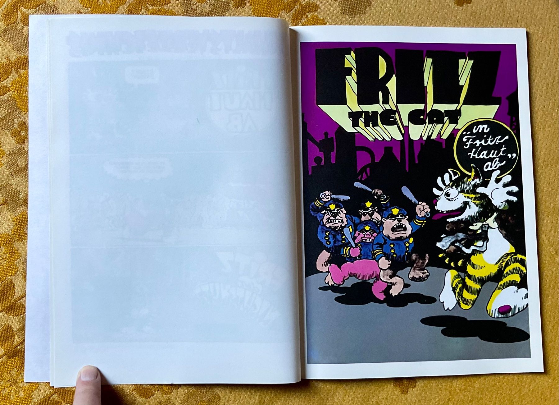 Fumetti: Fritz The CAT Band von 1984 – Usato da Endingen venduto da nathan05 5