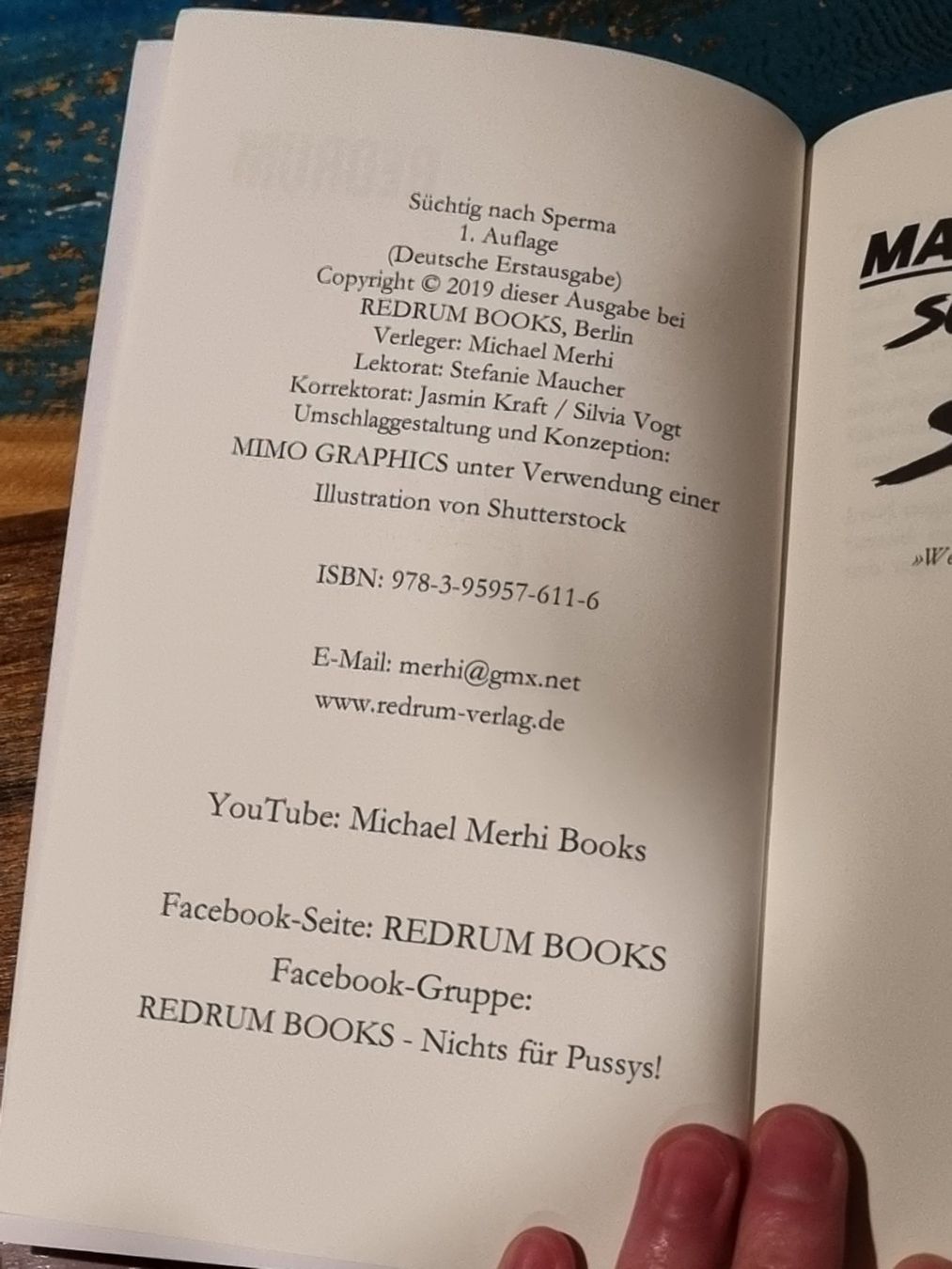 Bücher: 2x Buch / Comic extrem Horror, Redrum – Gebraucht aus Winterthur von Belzarek 3