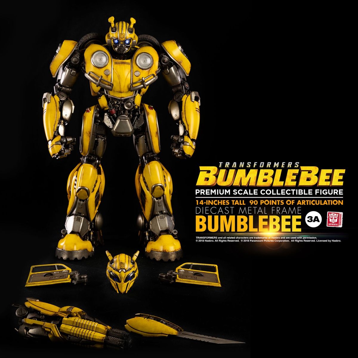 Figurines: Threezero Transformers Premium Bumblebee – D'occasion à Altikon par wena_x5cc