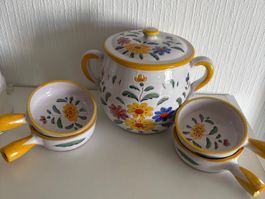 Ceramique Vallauris 5 pieces