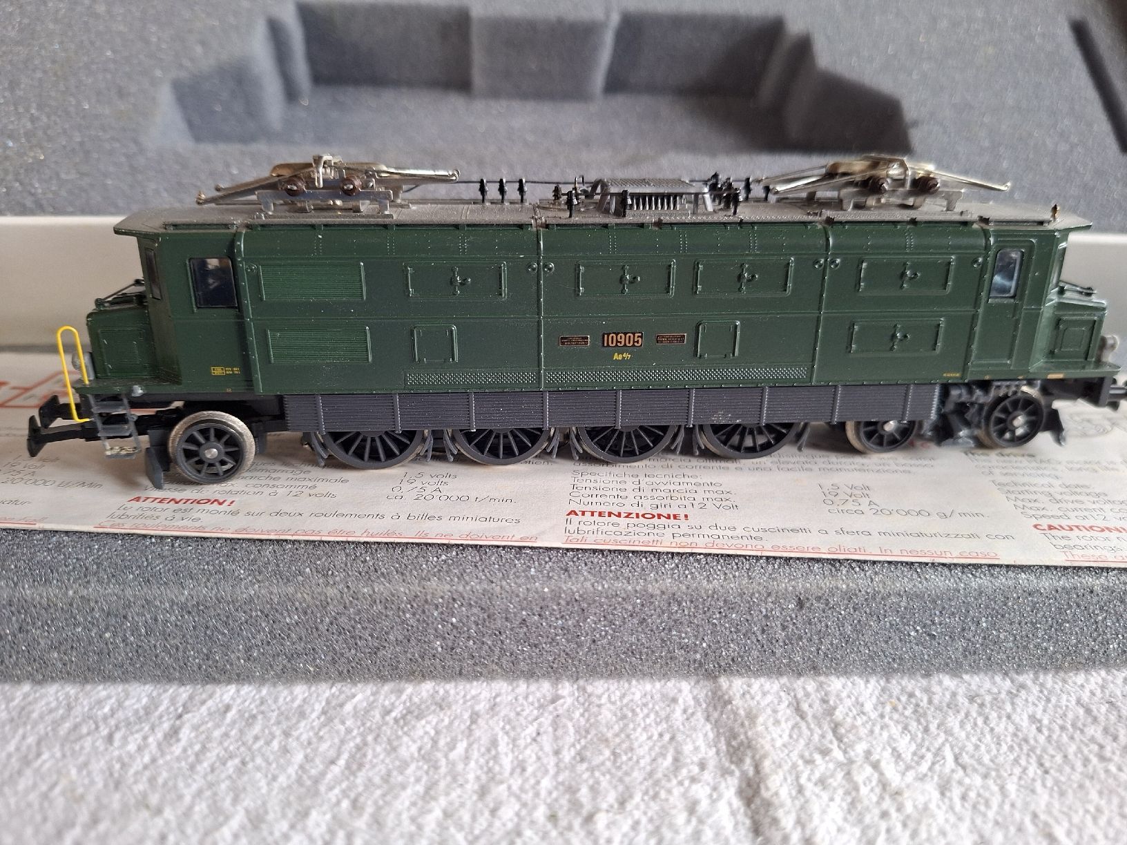 Hag Modellini di ferrovie: HAG Ae 4/7 SBB Grün AC Nr. 138 – Usato da Lohn-Ammannsegg venduto da schwerti53 4