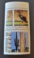 Jugoslawien 1986 briefmarke