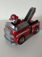 PAW Patrol Marshall Figur mit Feuerwehrauto
