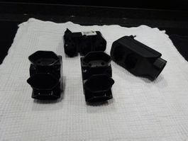 4 Allzweckstecker Schwarz