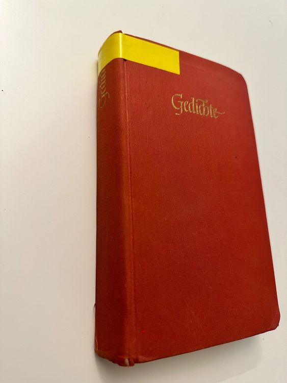 Livres: Altes Gedichte Buch, vom Mittelalter bis zur Neuzeit Jg 1967 – D'occasion à Münsingen par Ganjam 1