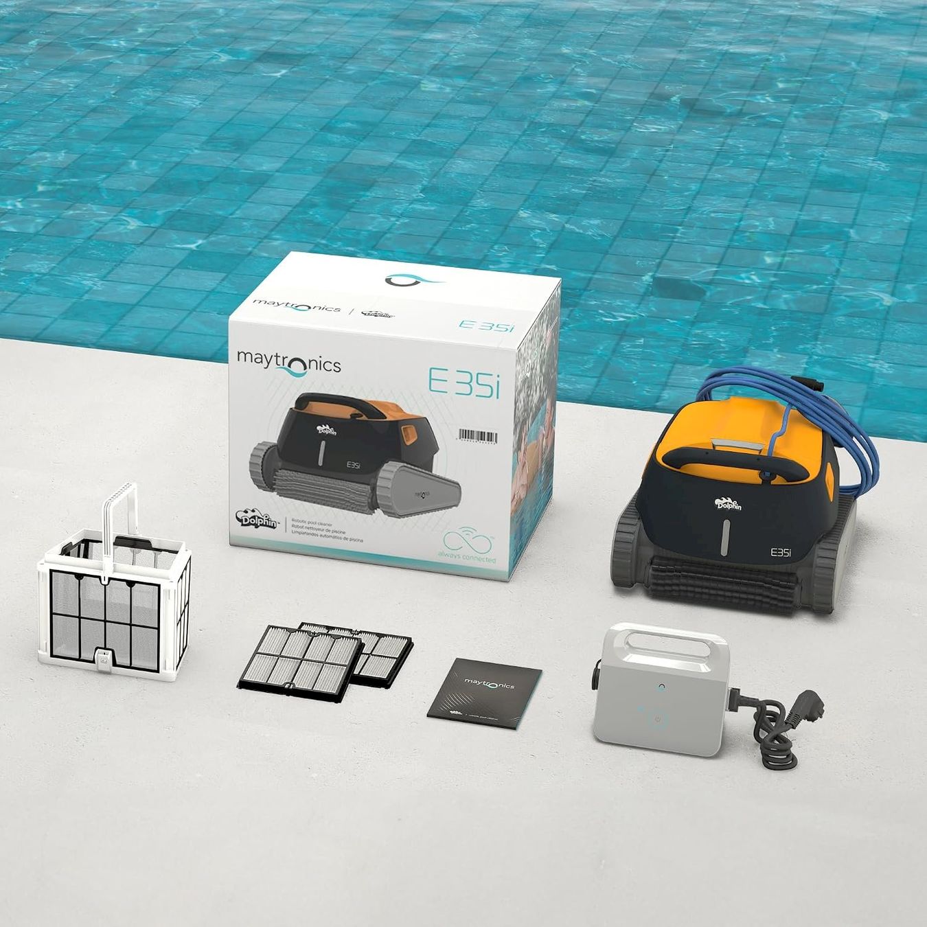 Accessoires de piscine: Dolphin E35i Poolroboter – Neuf avec emballage d'origine à Bottighofen par zaap 1
