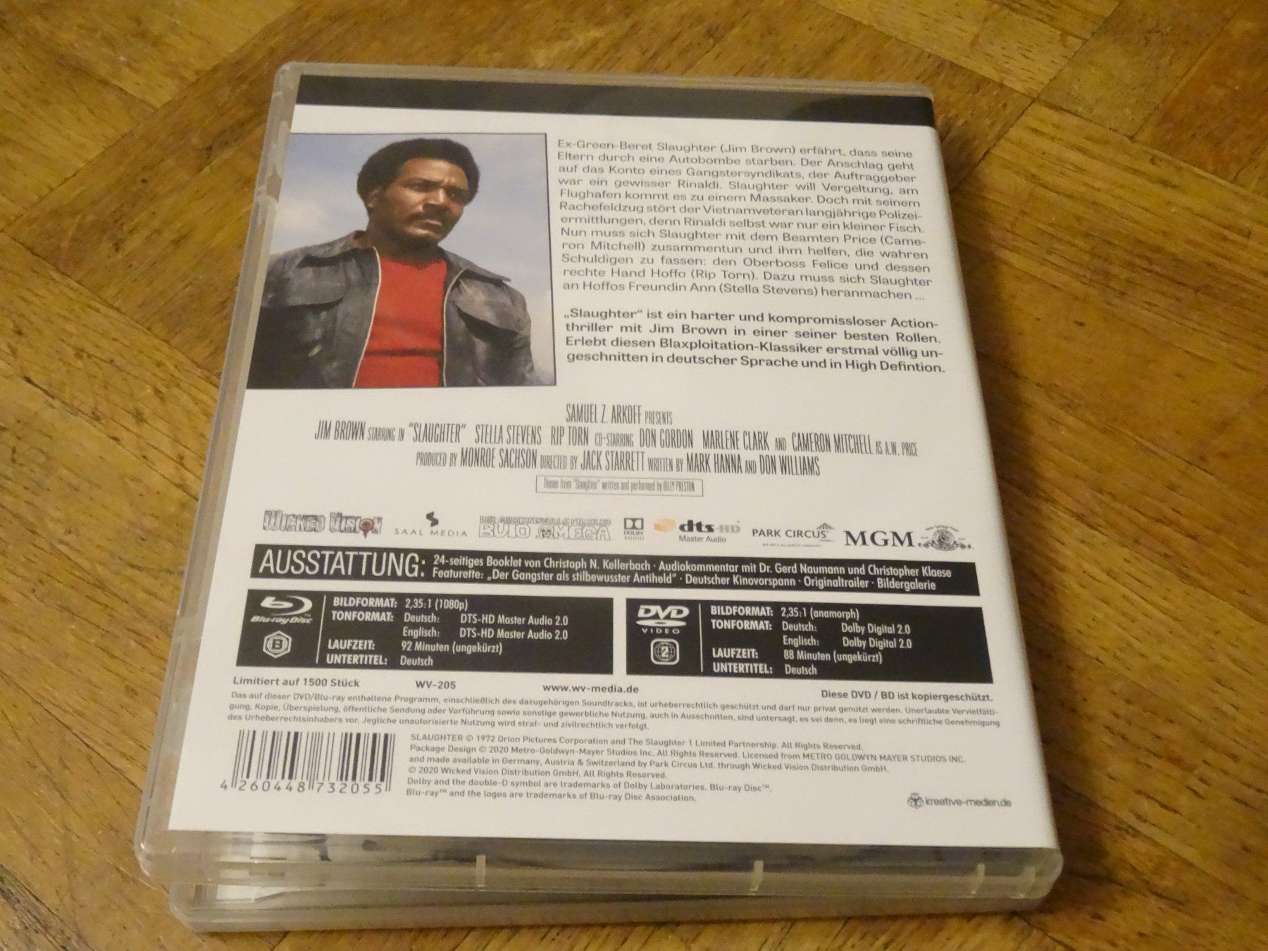 Tutti i DVDs: Slaughter Blu-ray DVD Black Cinema Collection – Usato da Olten venduto da Disc-Verkauf 2