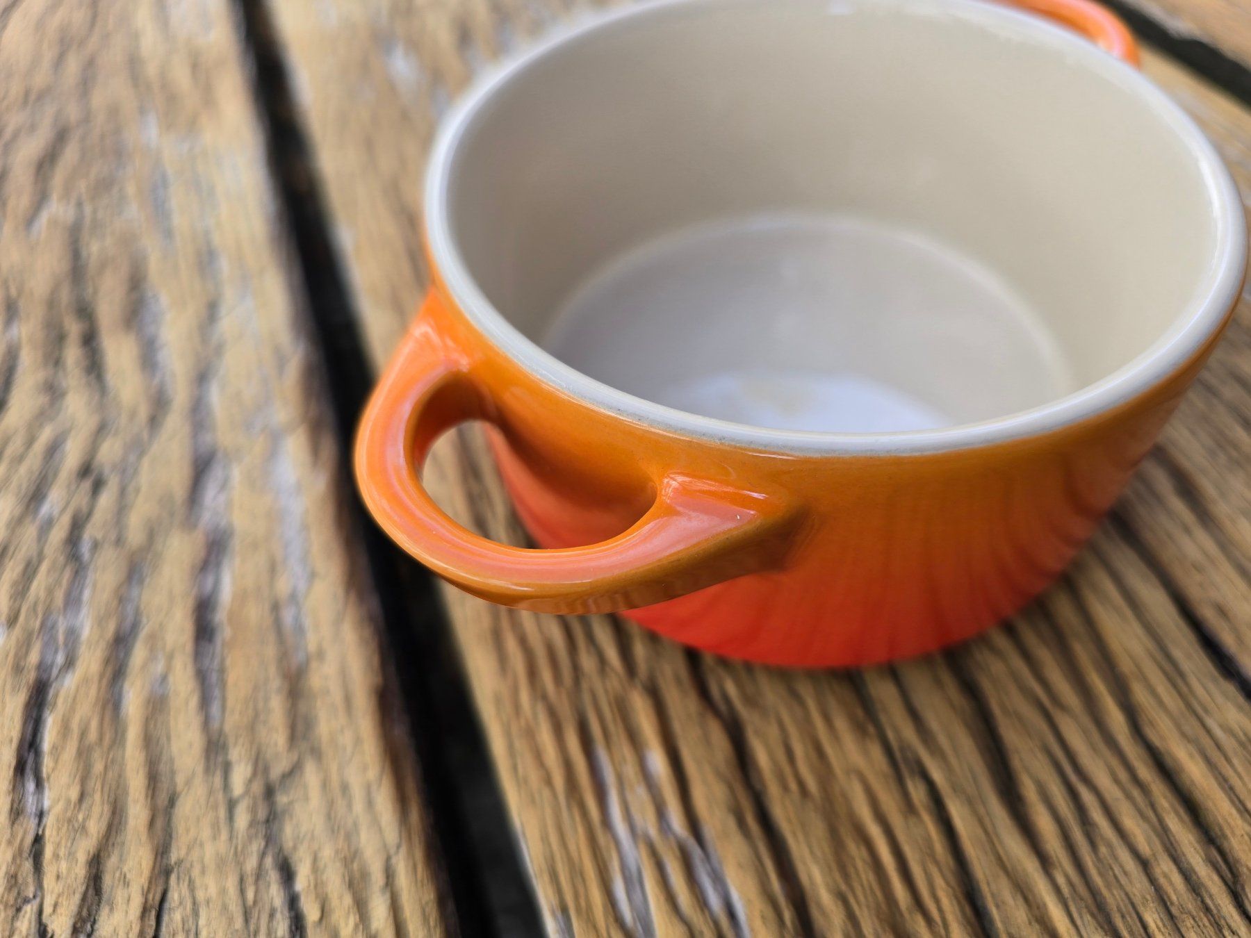 Le Creuset Pentole: Keramik: Le Creuset Pfännchen klein – Nuovo (secondo la descrizione) da Romanshorn venduto da Rachacha 2