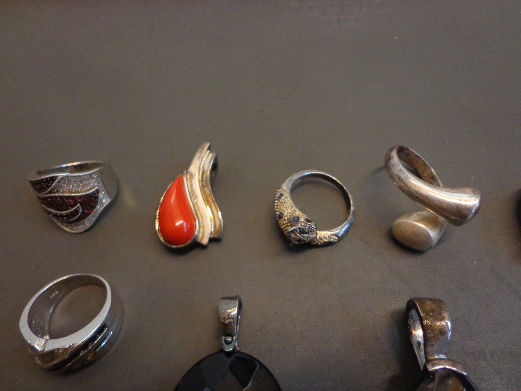 Altri gioielli: Schmuck - Ringe + Anhänger alles 925er Silber – Usato da Zofingen venduto da goezi 3