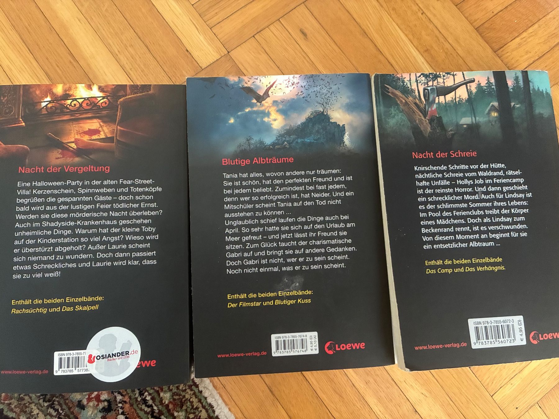 Libri: Fear Street drei Bänder – Usato da Kreuzlingen venduto da jan_fq77 1