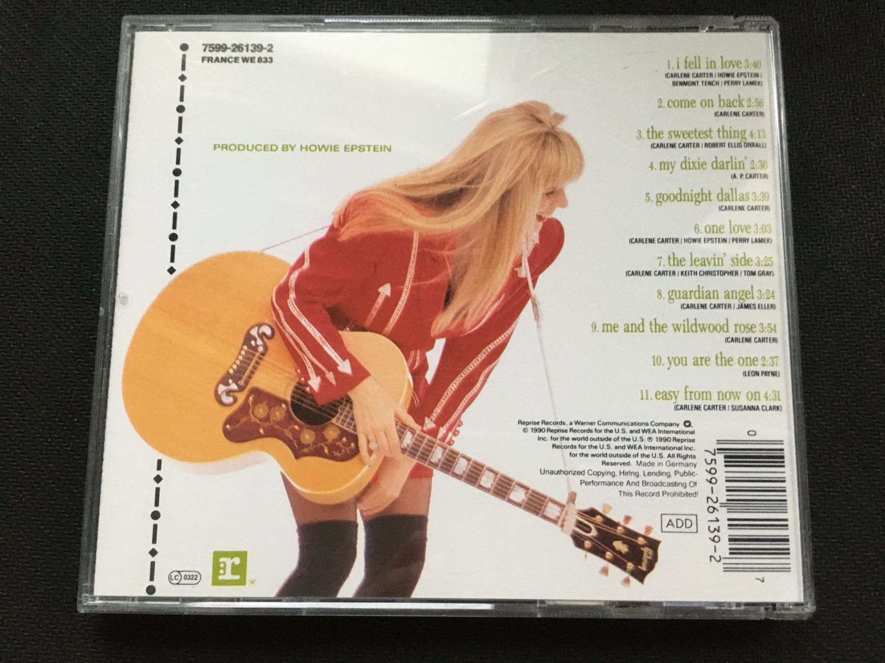 CD: Carlene Carter - I Fell in Love -CD- – Usato da St.Gallen venduto da MedienJoe 1