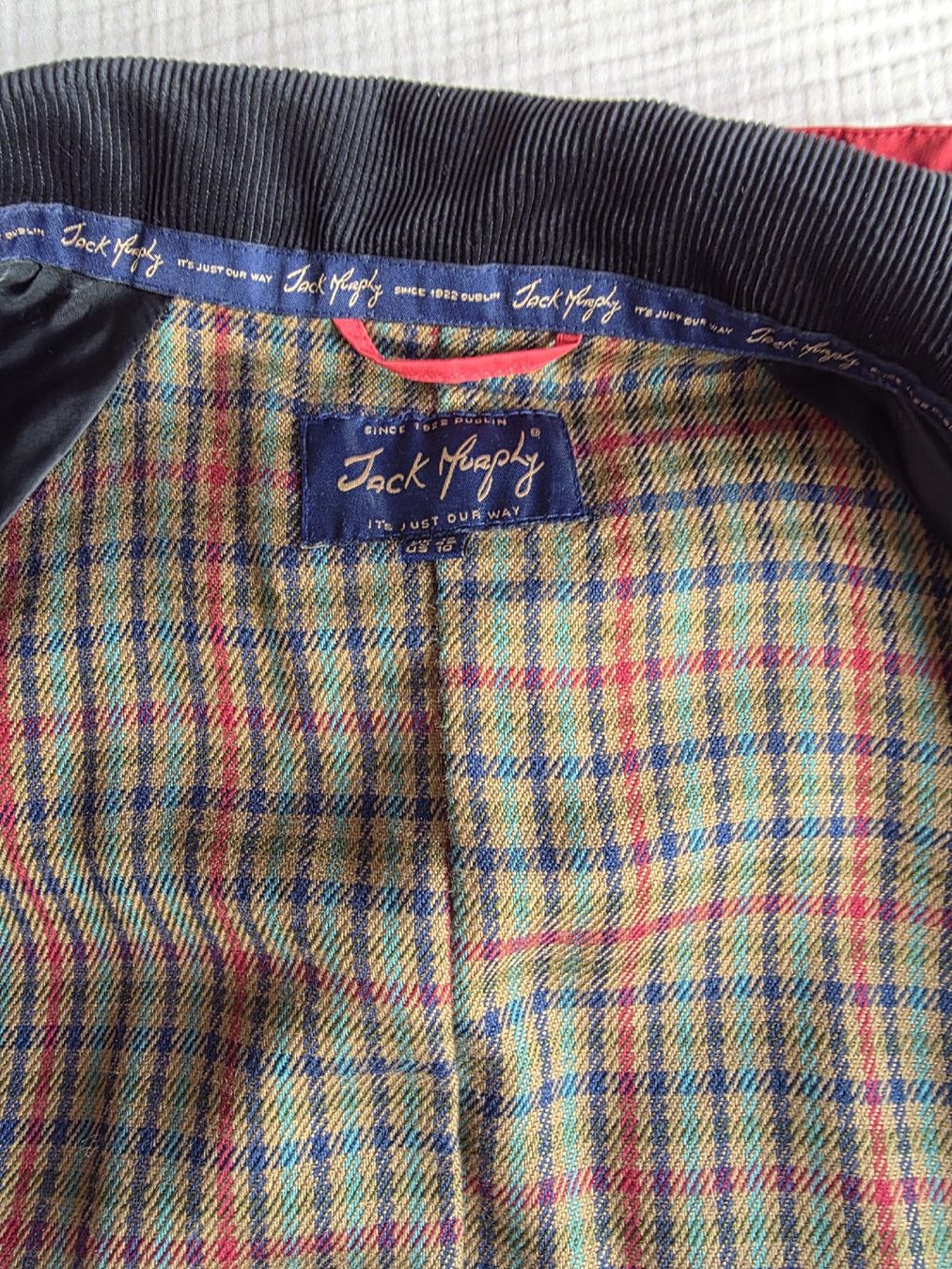 Cappotti: Jack Murphy Red Long Raincoat with Tartan Lining – Nuovo (secondo la descrizione) da Savigny venduto da mar_pfd8 5
